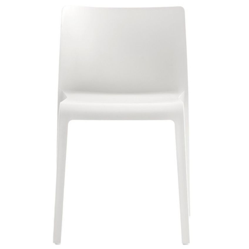 Pedrali Bílá plastová jídelní židle Volt 670 Pedrali