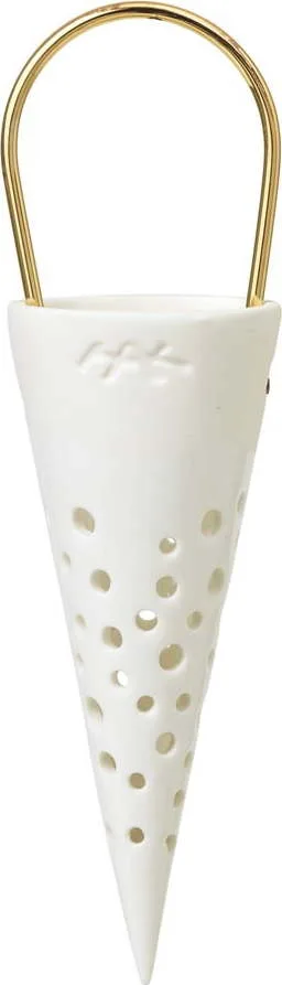 Keramická závěsná dekorace Kähler Design Cone, výška