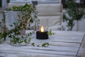 Čern&aacute; LED venkovn&iacute; světeln&aacute; dekorace Star Trading Puloun