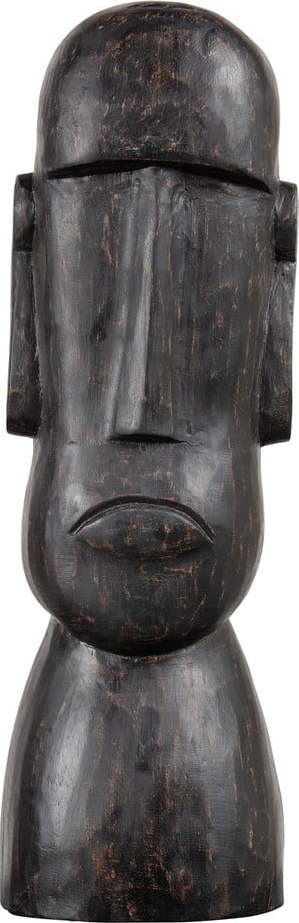 Černá soška z mangového dřeva BePureHome Idol