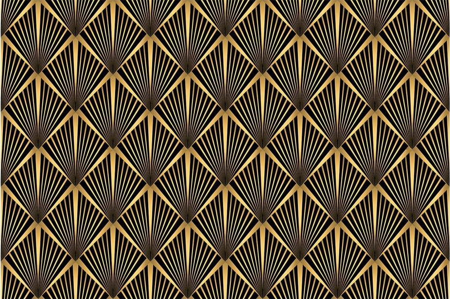 Dekorativní tapeta na nábytek v černo-zlaté barvě Ambiance Draka Ambiance