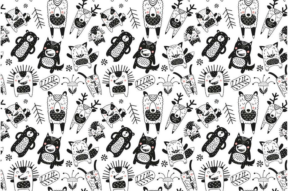 Dětská tapeta na nábytek Ambiance Woodland Ambiance