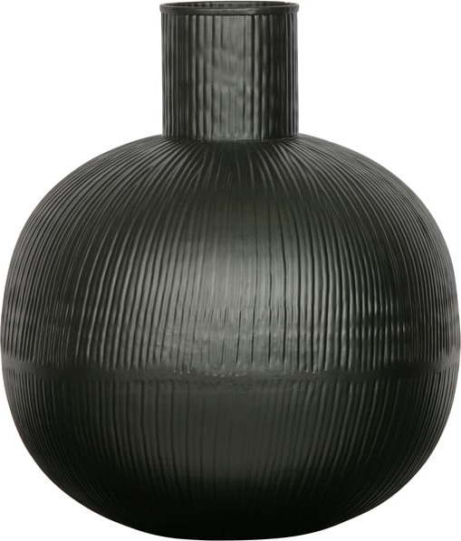 Kovová váza v černém dekoru WOOOD Pixie WOOOD