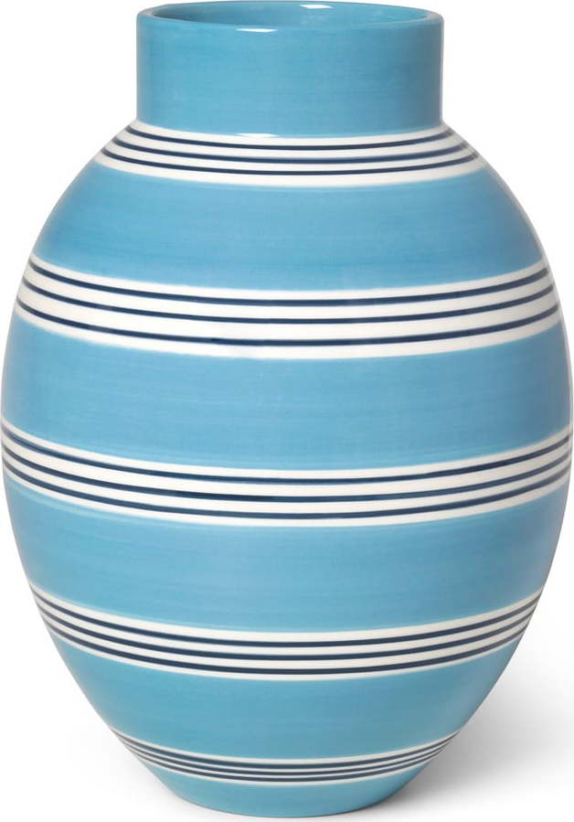 Modrá keramická váza Kähler Design Nuovo