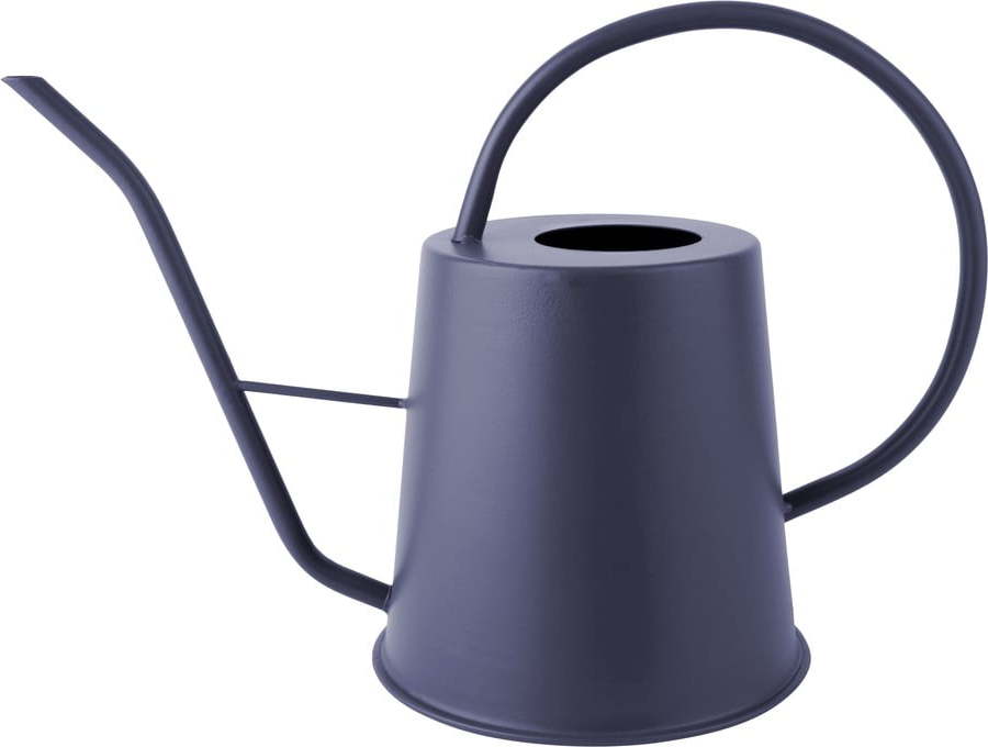 Modrá kovová konev na zalévání PT LIVING