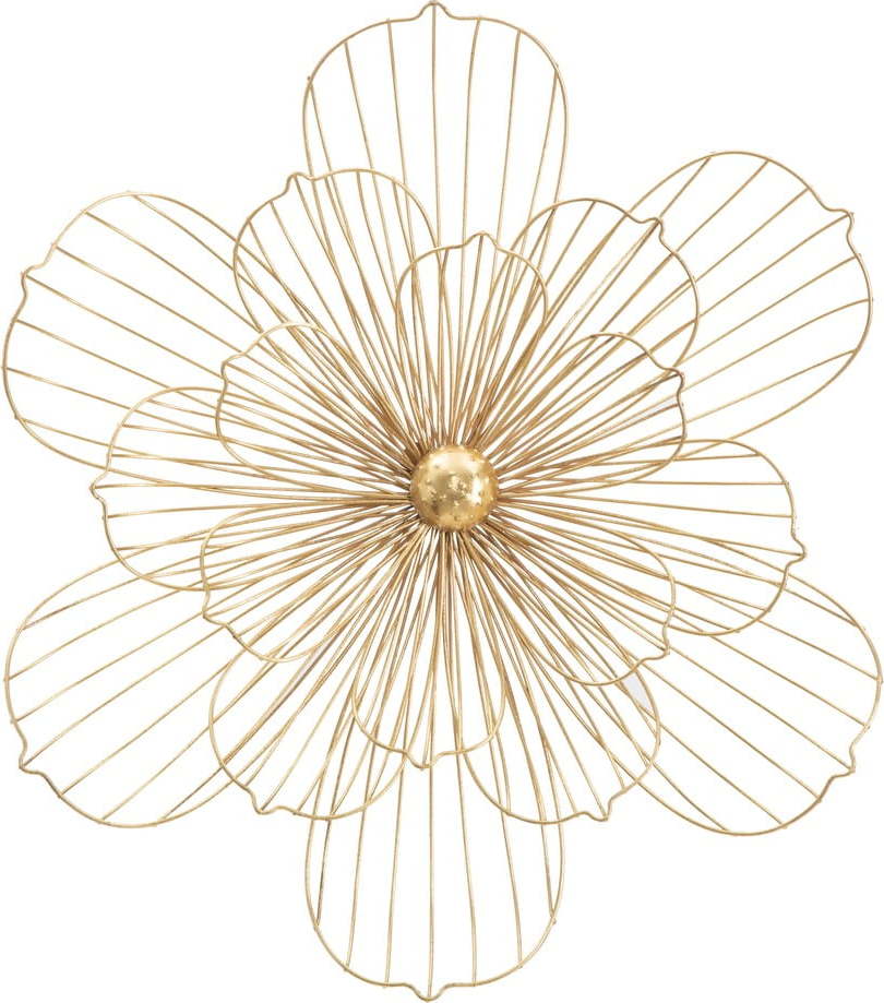 Nástěnná dekorace ve zlaté barvě Mauro Ferretti Flower Stick