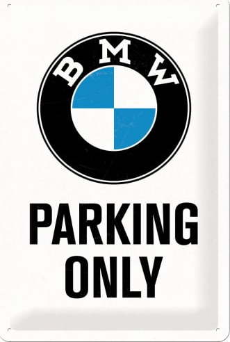 Nástěnná dekorativní cedule Postershop BMW Parking Postershop