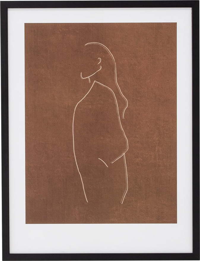 Nástěnný obraz v rámu Bloomingville Hadil