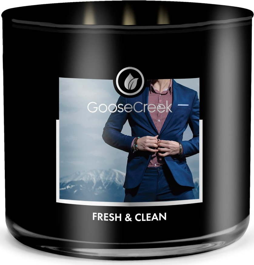 Pánská vonná svíčka v dóze Goose Creek Fresh & Clean