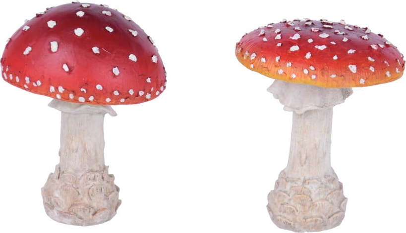 Sada 2 vánočních dekorací Ego Dekor Amanita