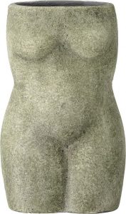 &Scaron;edozelen&aacute; v&aacute;za z&nbsp;terakoty Bloomingville Emeli