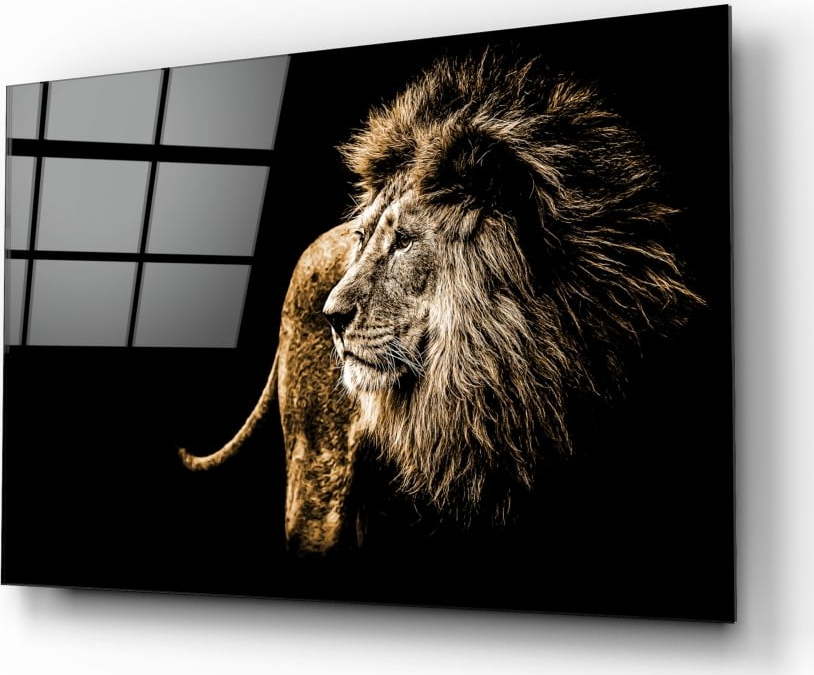 Skleněný obraz Insigne Majestic Lion
