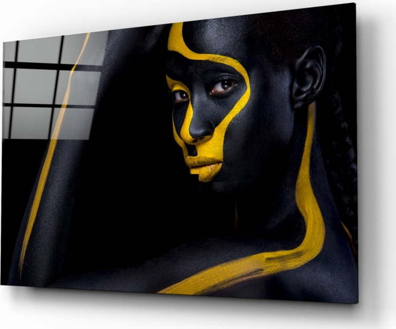 Skleněný obraz Insigne Yellow Lines Insigne