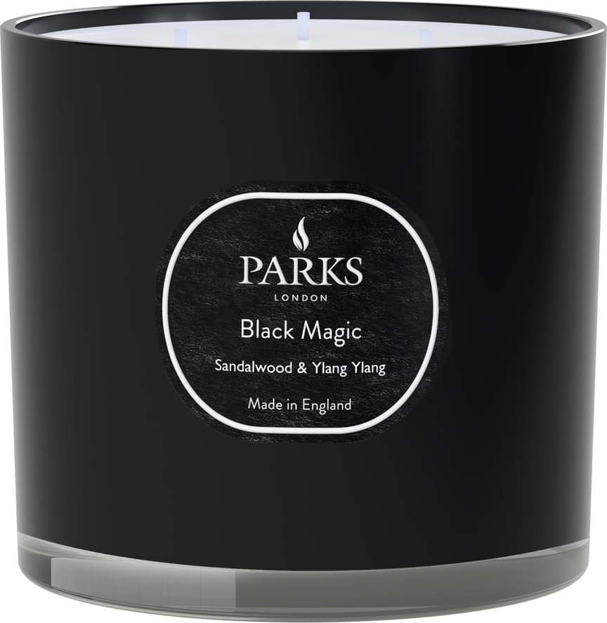 Svíčka s vůní santalového dřeva a Ylang Ylang Parks Candles London Black Magic