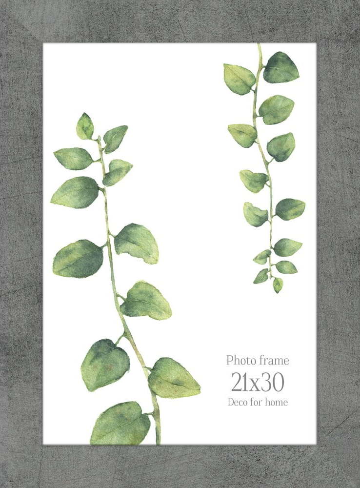 Tmavě šedý nástěnný rámeček Styler Narvik