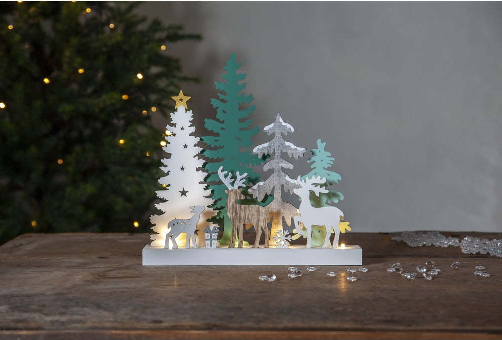 Vánoční světelná LED dekorace Star Trading Reinbek Forest