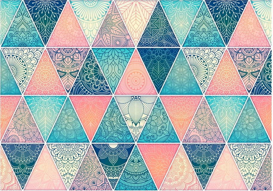 Velkoformátová tapeta Artgeist Oriental Triangles