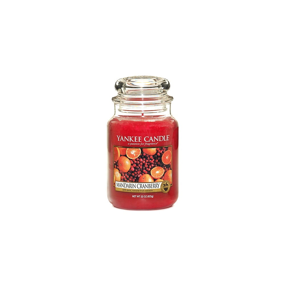 Vonná svíčka Yankee Candle Mandarinky s Brusinkou