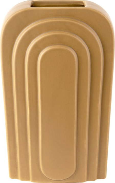 Žlutá keramická váza PT LIVING Arc