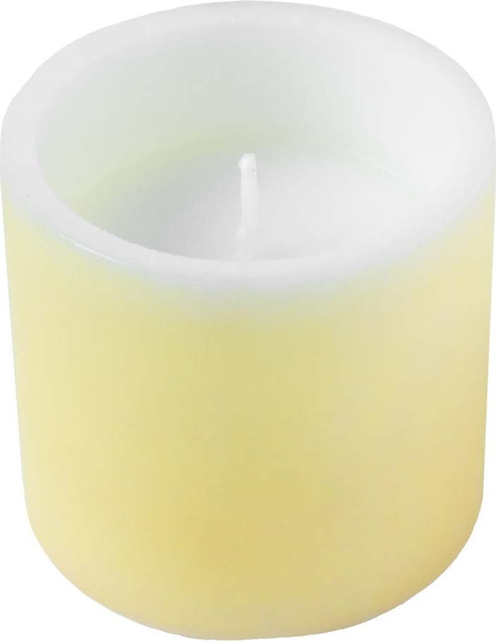 Žlutá svíčka Unipar Outdoor