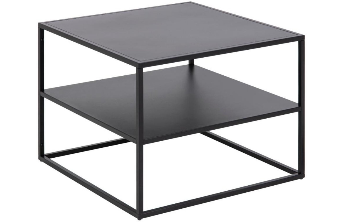 SCANDI Černý kovový konferenční stolek Renna II. 60 cm SCANDI