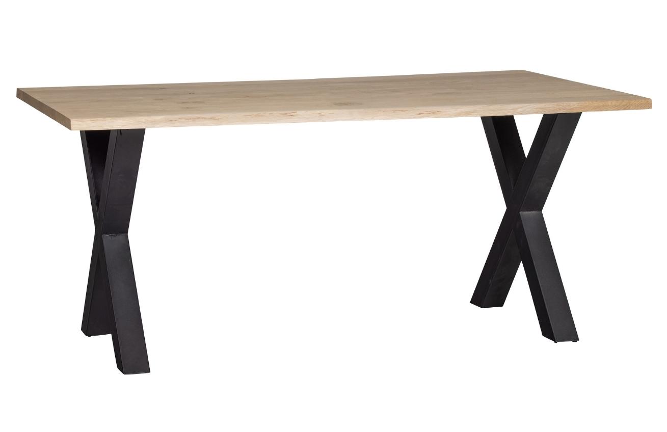 Hoorns Masivní dubový jídelní stůl Alma 180 x 90 cm Hoorns
