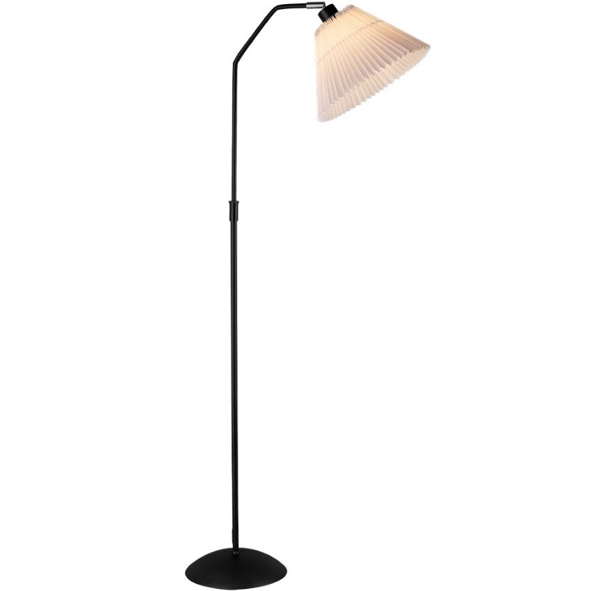 Černá kovová stojací lampa Halo Design Berlin 110-150 cm Halo Design