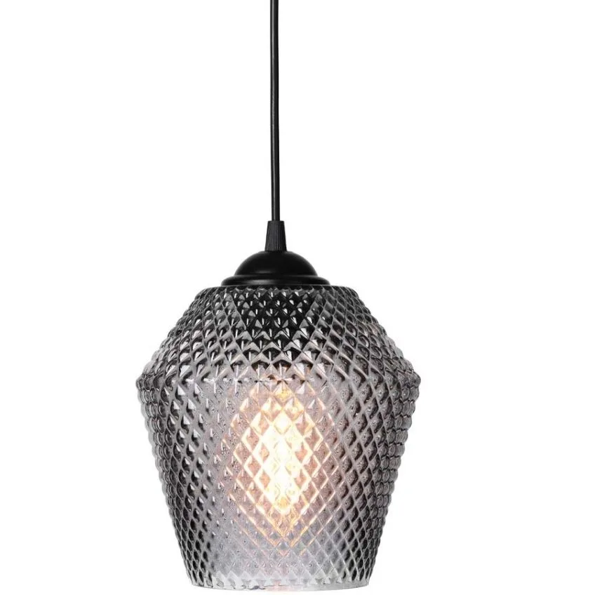 Halo Design Skleněné závěsné světlo Nobb Edgy 17 cm
