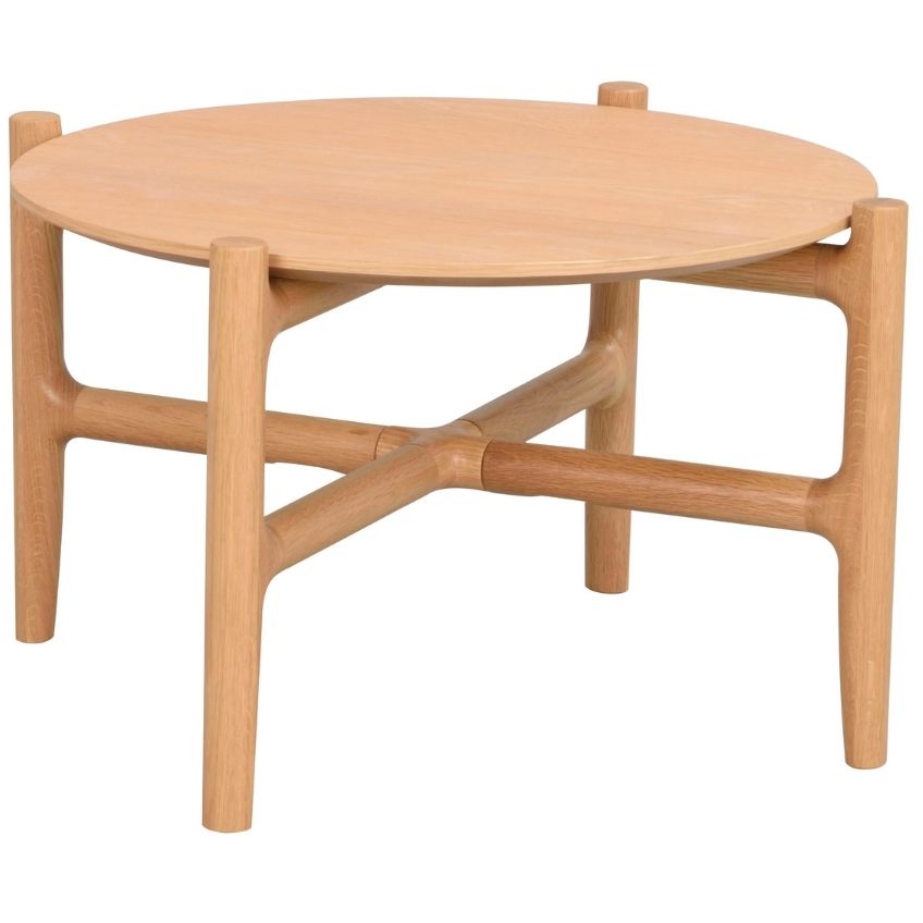 Dubový konferenční stolek ROWICO HOLTON 55 cm ROWICO