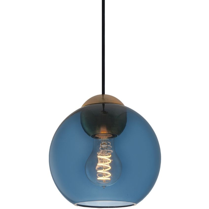 Modré závěsné světlo Halo Design Bubbles 18 cm Halo Design