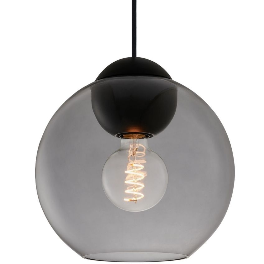 Kouřově šedé závěsné světlo Halo Design Bubbles 24 cm Halo Design