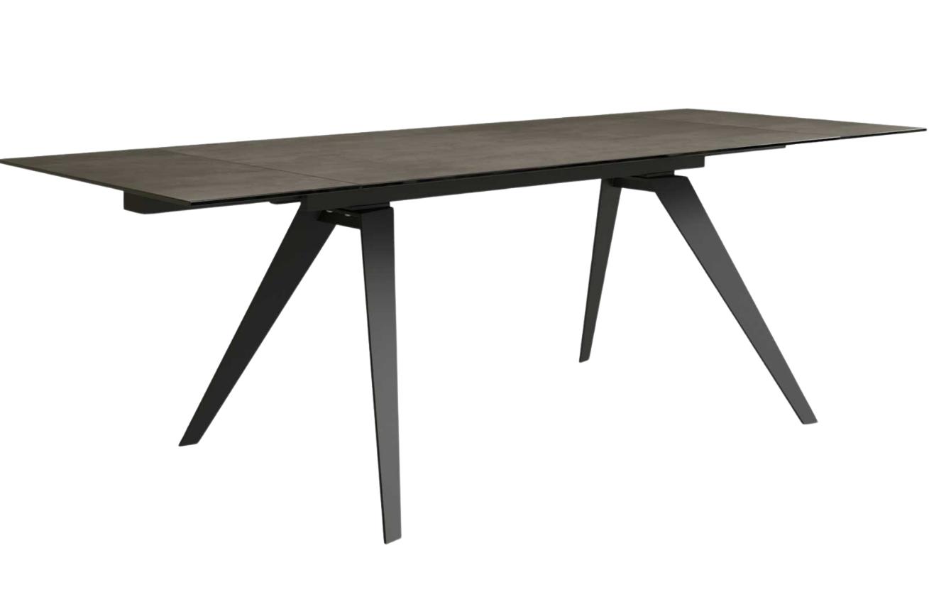 Hnědý keramický rozkládací jídelní stůl Miotto Ariosto 160-240x90 cm MIOTTO