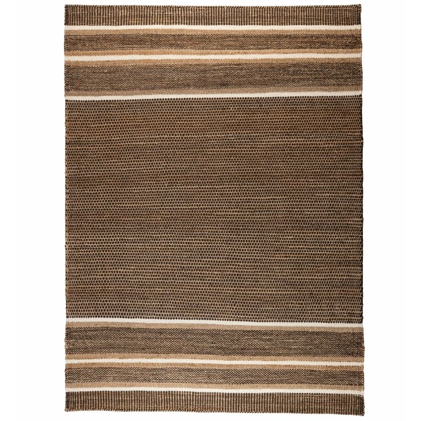 Hnědý látkový koberec DUTCHBONE DJAHE 160 x 230 cm Dutchbone