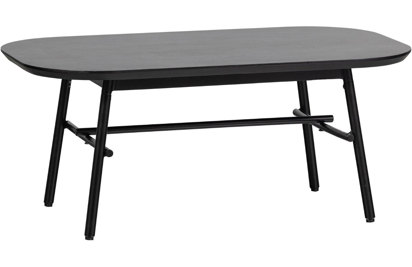 Hoorns Černý mangový konferenční stolek Gancen 100 x 60 cm Hoorns