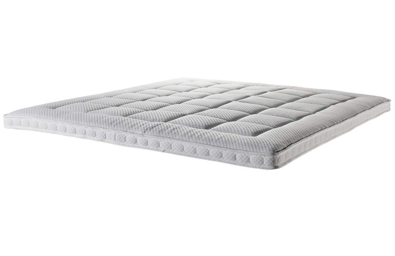 Bílá látková vrchní matrace Royal Sleeper Eternity 180 x 200 cm