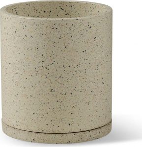 B&iacute;l&yacute; květin&aacute;č Le Bonom Terrazzo