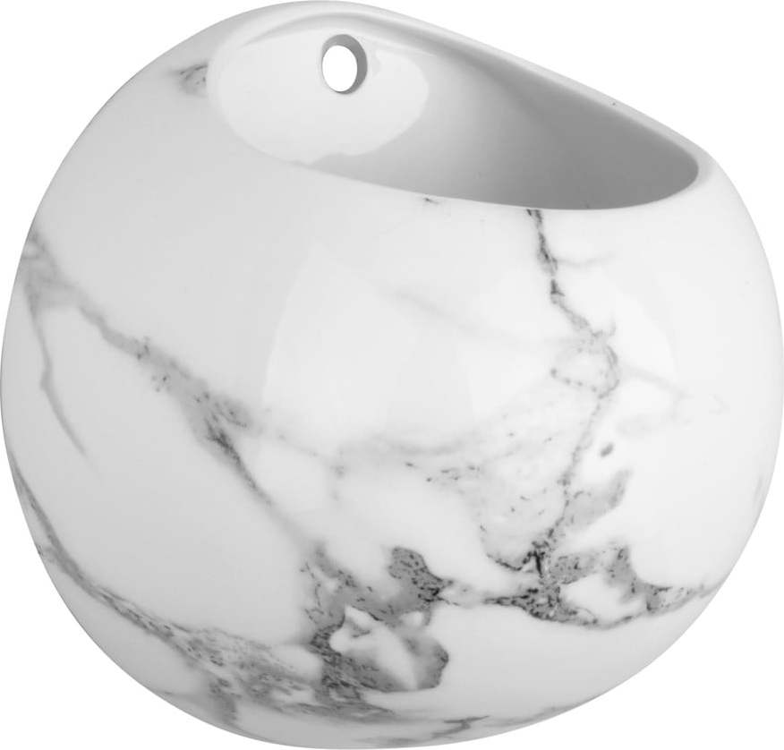 Keramický nástěnný květináč v mramorovém dekoru PT LIVING Globe PT LIVING