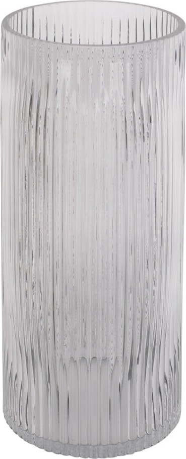 Šedá skleněná váza PT LIVING Allure