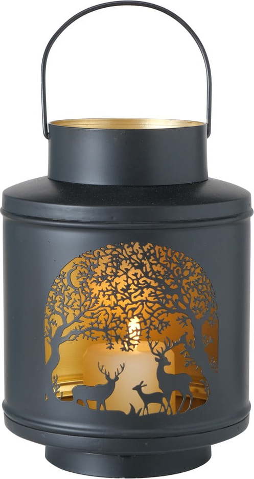 Šedá železná lucerna Boltze Deer Boltze