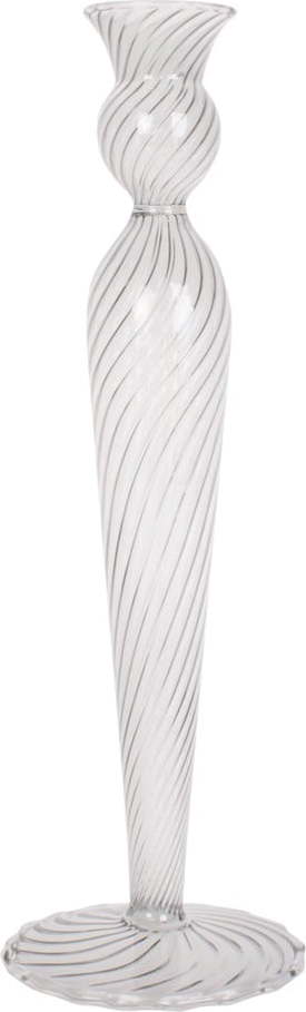 Skleněný svícen PT LIVING Swirl