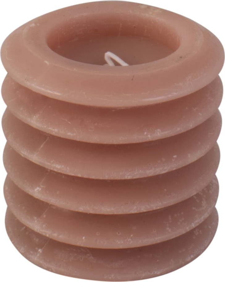 Starorůžová svíčka PT LIVING Layered