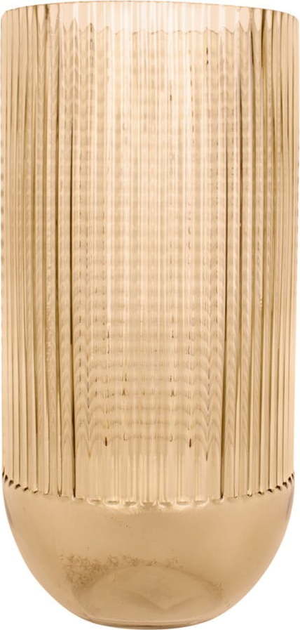 Světle hnědá skleněná váza PT LIVING Attract