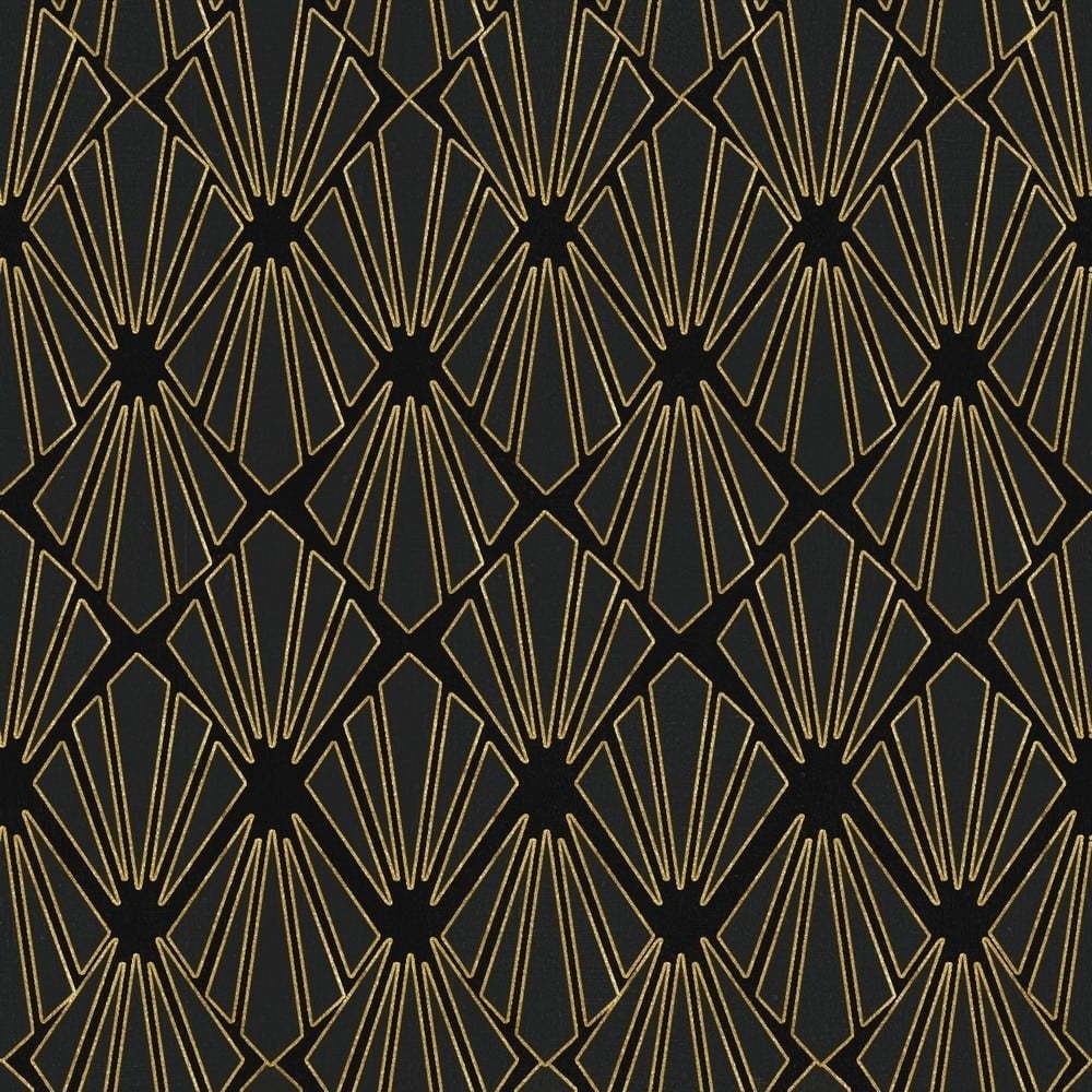 Tapeta Global Art Production Gold Geometry