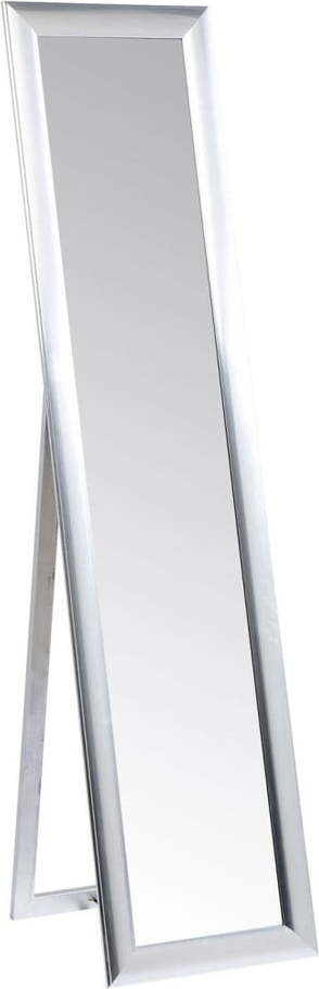 Volně stojící zrcadlo ve stříbrné barvě Kare Design Modern Living