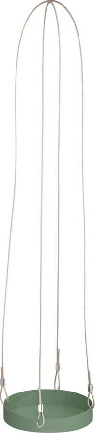 Zelený závěsný květináč Esschert Design Scandi