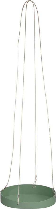 Zelený závěsný květináč Esschert Design Scandi