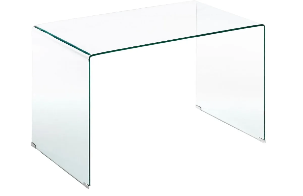 Kave Home Skleněný pracovní stůl Burano 125 x 70 cm