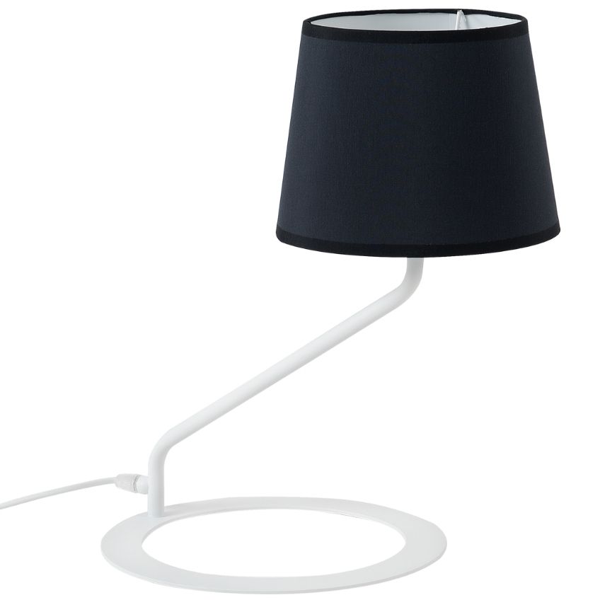Nordic Design Černá kovová stolní lampa Shadow Nordic Design
