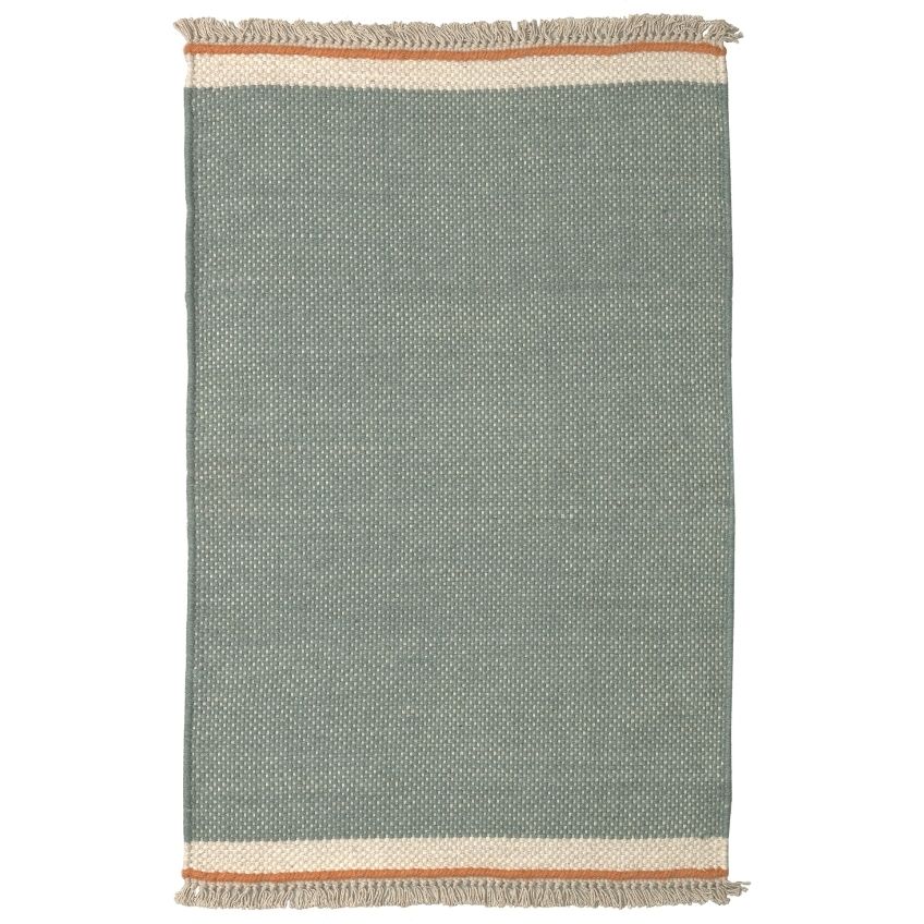Modrý látkový koberec Kave Home Nam 60 x 90 cm Kave Home