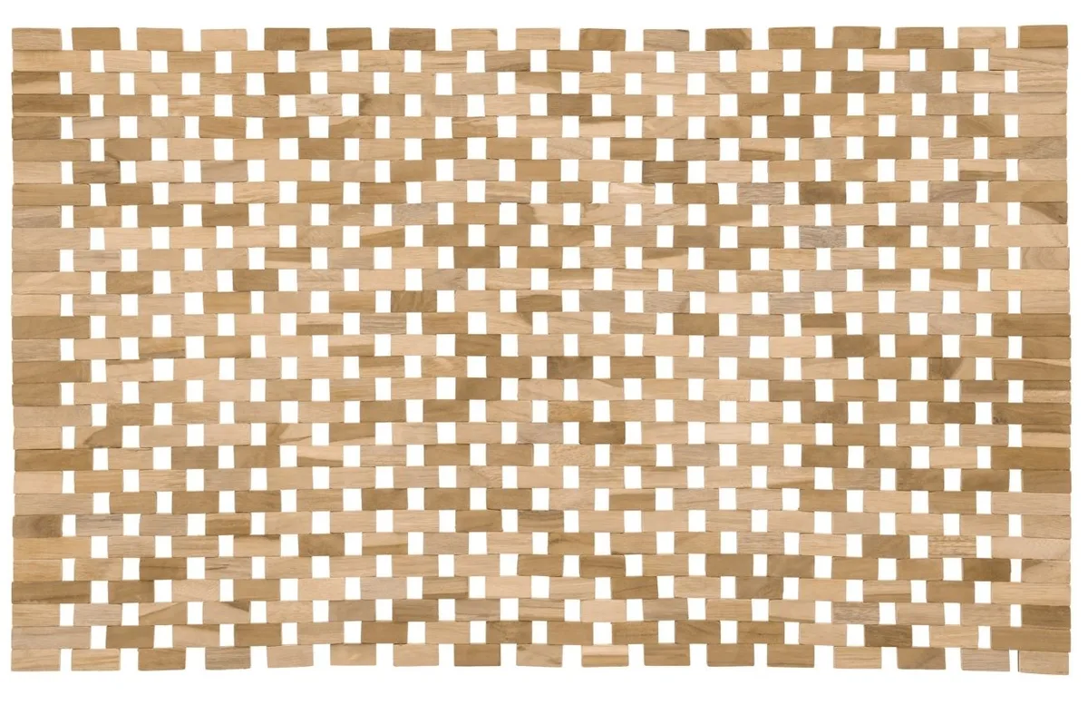 Kave Home Teaková koupelnová předložka Azuray 40 x 60 cm